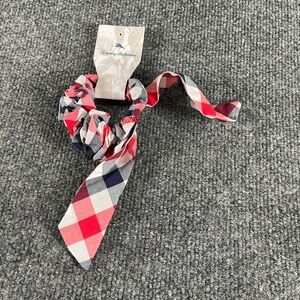 Tommy Bahama Kids Buffalo Plaid Hair Tie Bow Scarf